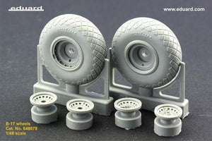 Eduard 648078 B-17 wheels 1/48 REVELL, MONOGRAM – image 3