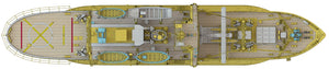 Hasegawa HP001 Antarctic research ship Soya Second Antarctic expedition 1/250 – image 5