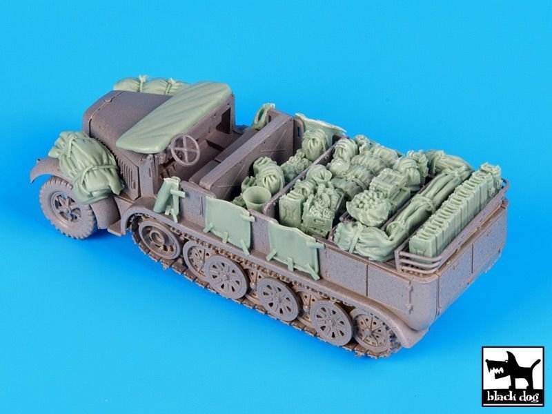 Black Dog T72078 Sd.Kfz 7 accessories set for Revell 1/72 – image 3