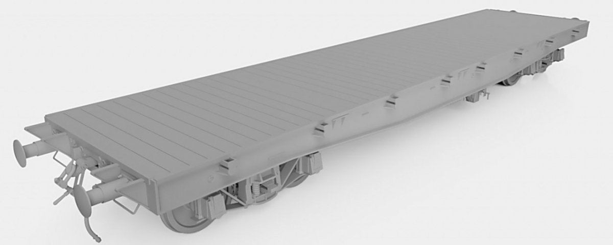 Thunder Model 35904 German Flat Wagon Ssyl 1/35 – Bild 8