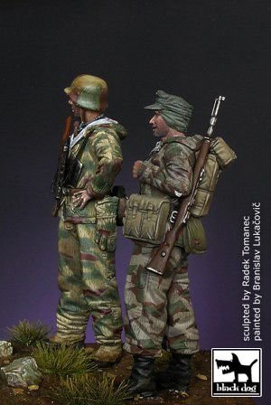 Black Dog F35021 Wehrmacht soldiers 1944 1/35 – obrázek 4