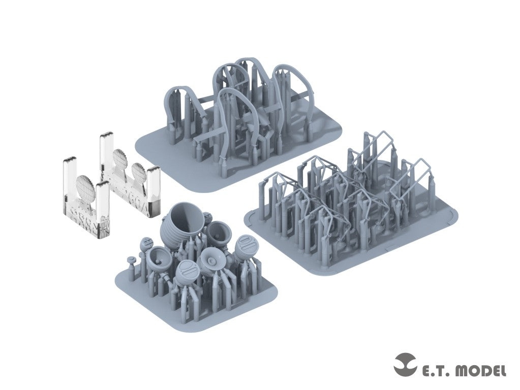 ET Model P35-260 Lights Set with Guards for USArmy M4 Sherman 1/35 – obrázek 3