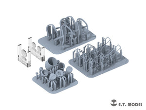 ET Model P35-260 Lights Set with Guards for USArmy M4 Sherman 1/35 – obrázek 3