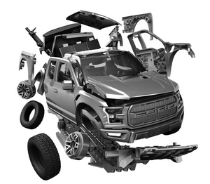 Airfix 6053 QUICKBUILD Ford F-150 Raptor - Gray – Bild 7