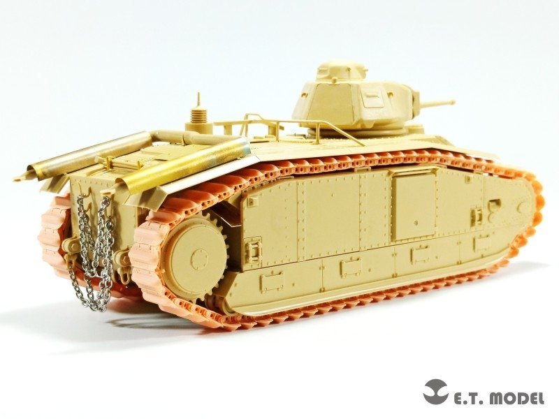 ET Model P35-019 WWII French Battle Tank B1 bis Workable Track ( 3D Printed ) 1/35 – Bild 6