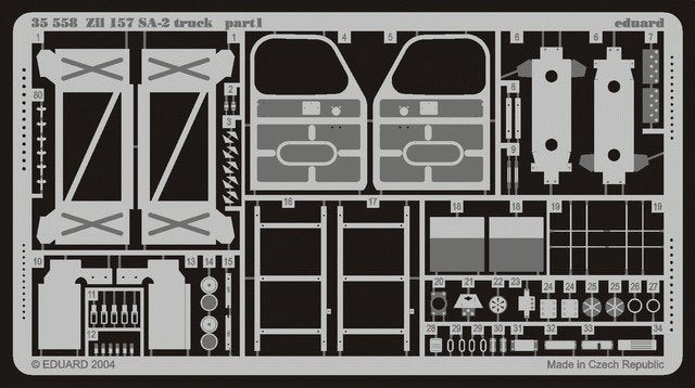 Eduard 35558 ZiL-157 SA-2 Truck 1/35 Trumpeter – image 2