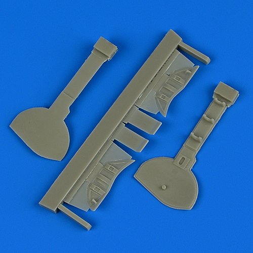 Quickboost QB32196 A6M5c Zero Type 52 carénages de train d'atterrissage Hasegawa 1/32