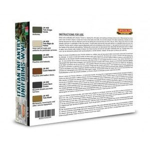 Lifecolor CS50 Acrylic paint set Italian Uniforms Set 2 6x22ml – Bild 2