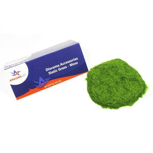 Amazing Art 13586 Static Grass 1mm - Forest Green