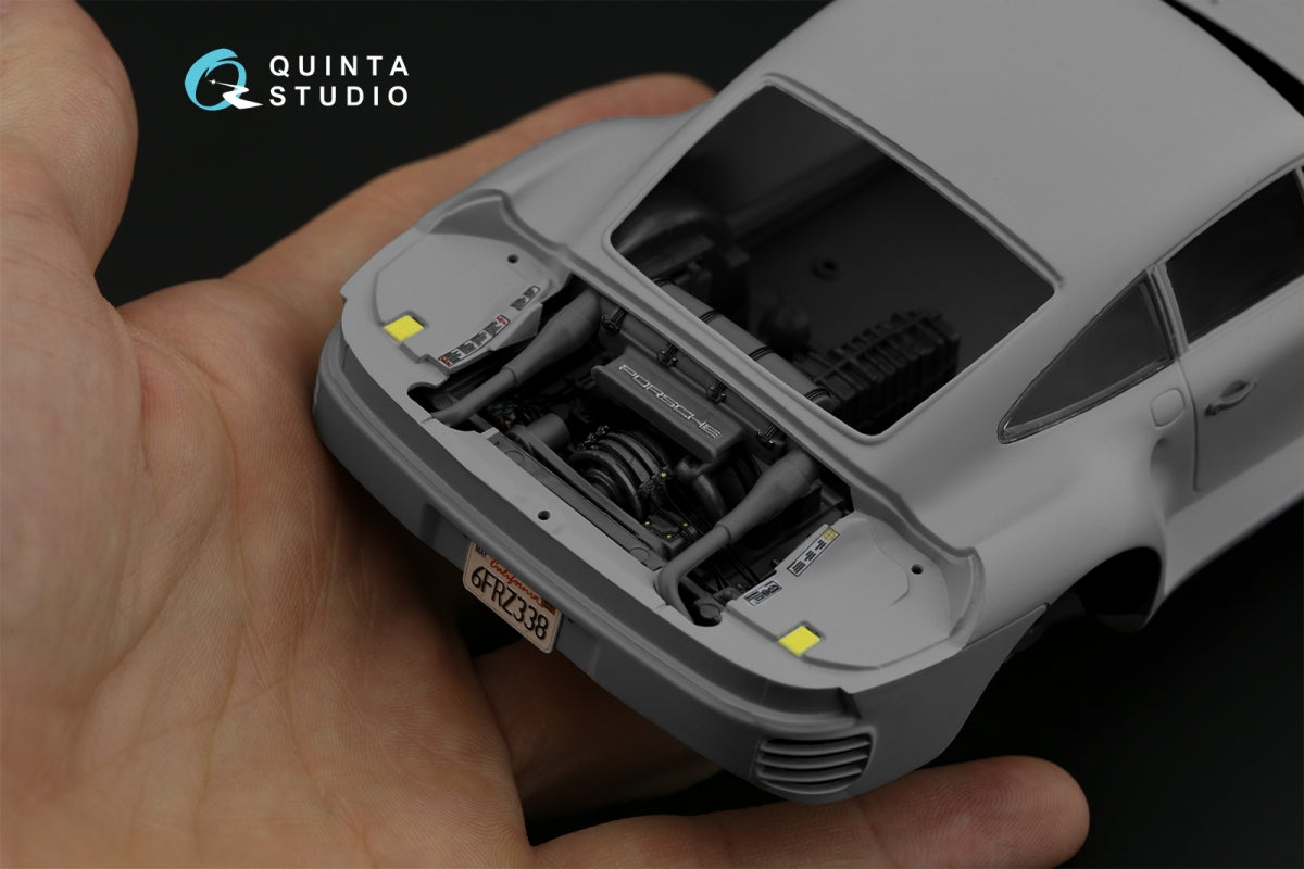 Quinta Studio QDS-24003 Porsche 959 3D-Printed &amp;amp; colored Interior on decal paper (Tamiya) (Small version) 1/24 – image 8