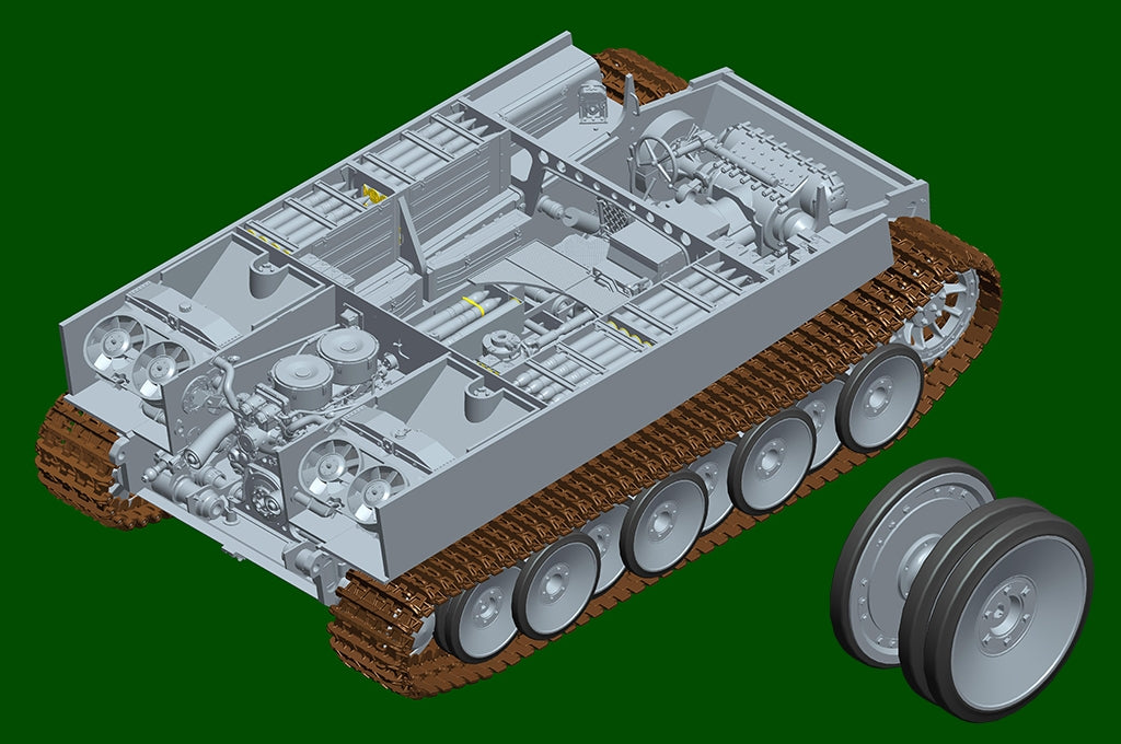 Trumpeter 00944 Pz.Kpfw.VI Ausf.E Sd.Kfz.181 Tiger I (Medium Production) 1/16 – imagen 22
