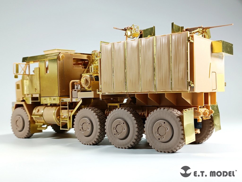 ET Model P35-126 Modern US M1070 Truck Tractor Sagged Wheels for Hobby Boss kit 1/35 – image 5