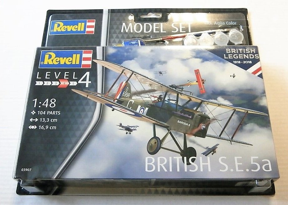 Revell 63907 British SE5a Model Set (1/48)