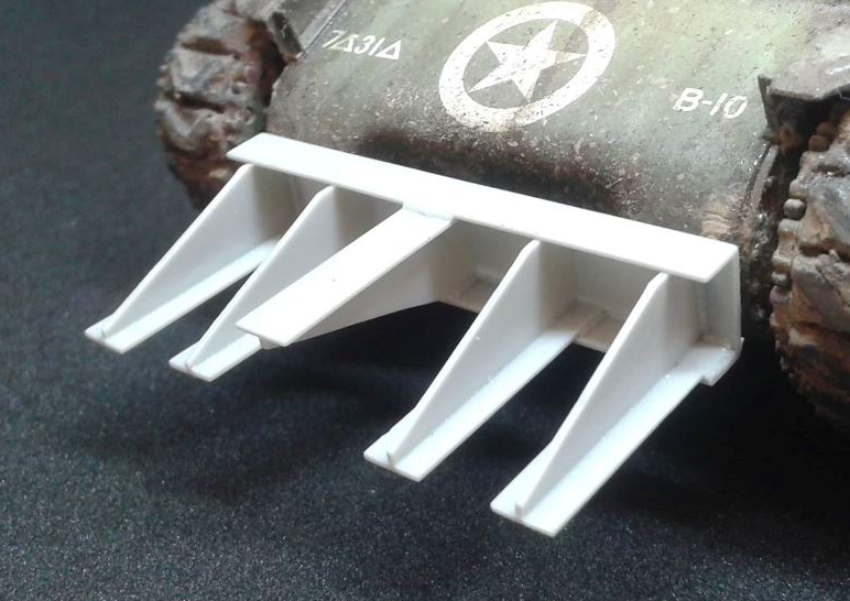 Panzer Art RE35-577 T1 “Rhino device” for US tanks pattern 3 1/35 – immagine 2