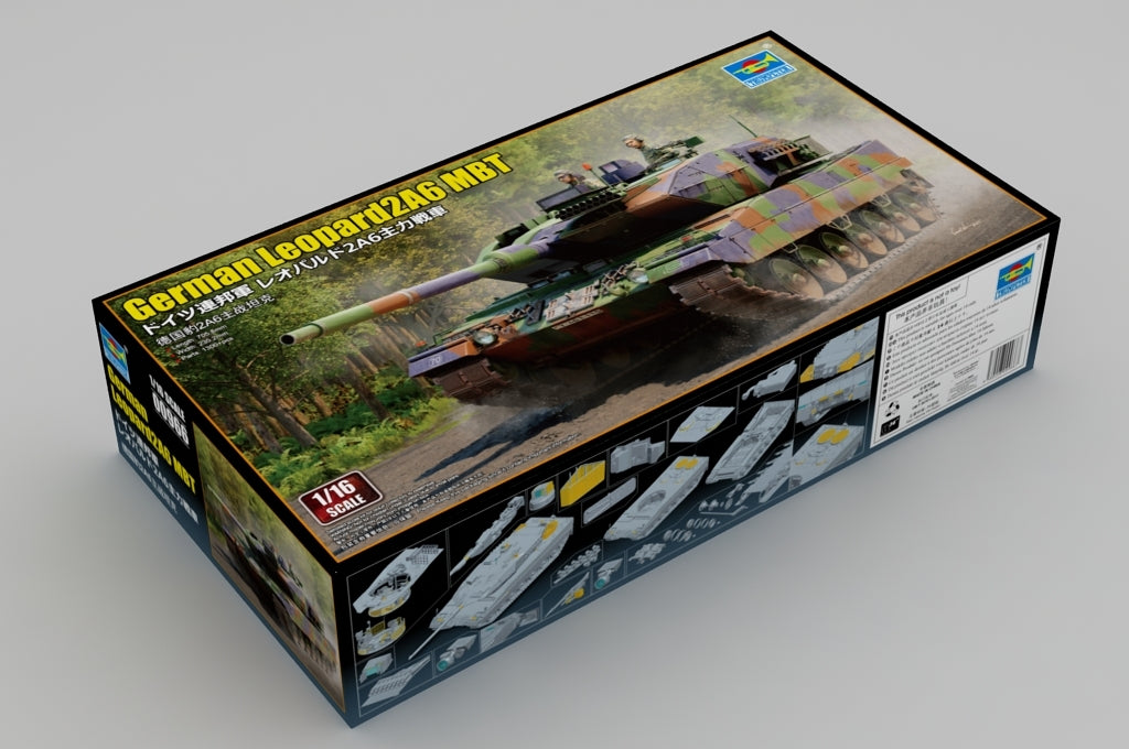 Trumpeter 00966 German Leopard 2 A6 MBT 1/16