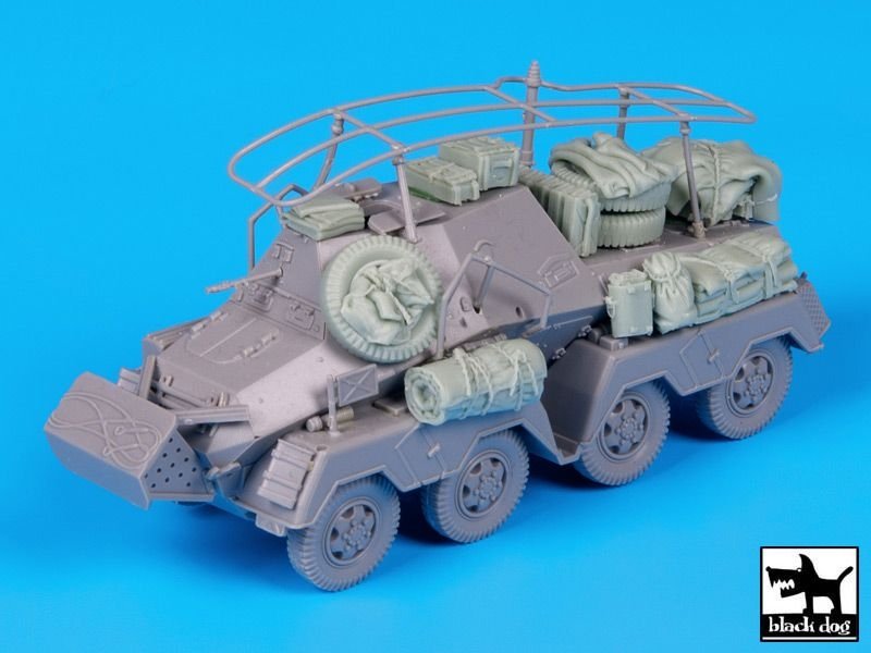 Black Dog T72058 Sd Kfz 263 accessories set for Dragon 1/72 – Bild 6