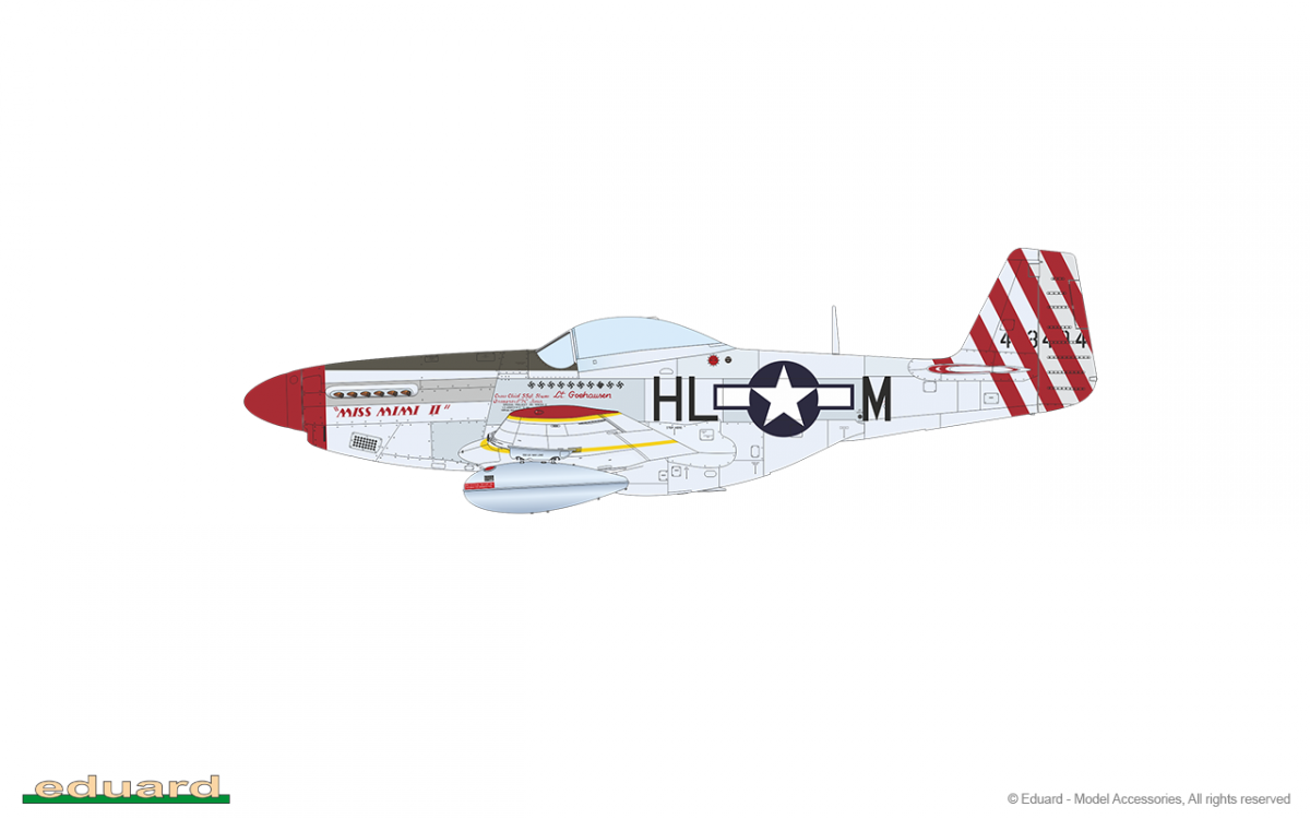 Eduard 11159 RED TAILS &amp;amp; Co. DUAL COMBO 1/48 – imagen 16