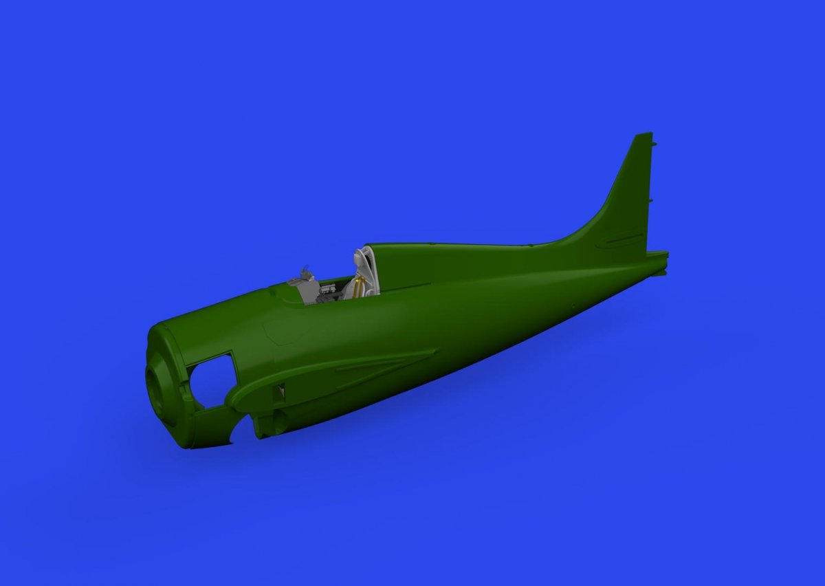 Eduard 648896 FM-2 cockpit w/ armored headrest PRINT EDUARD 1/48 – immagine 2