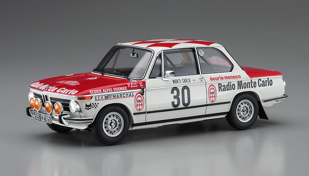 Hasegawa 20516 BMW 2002 tii “1975 Monte Carlo Rally” 1/24 – image 2