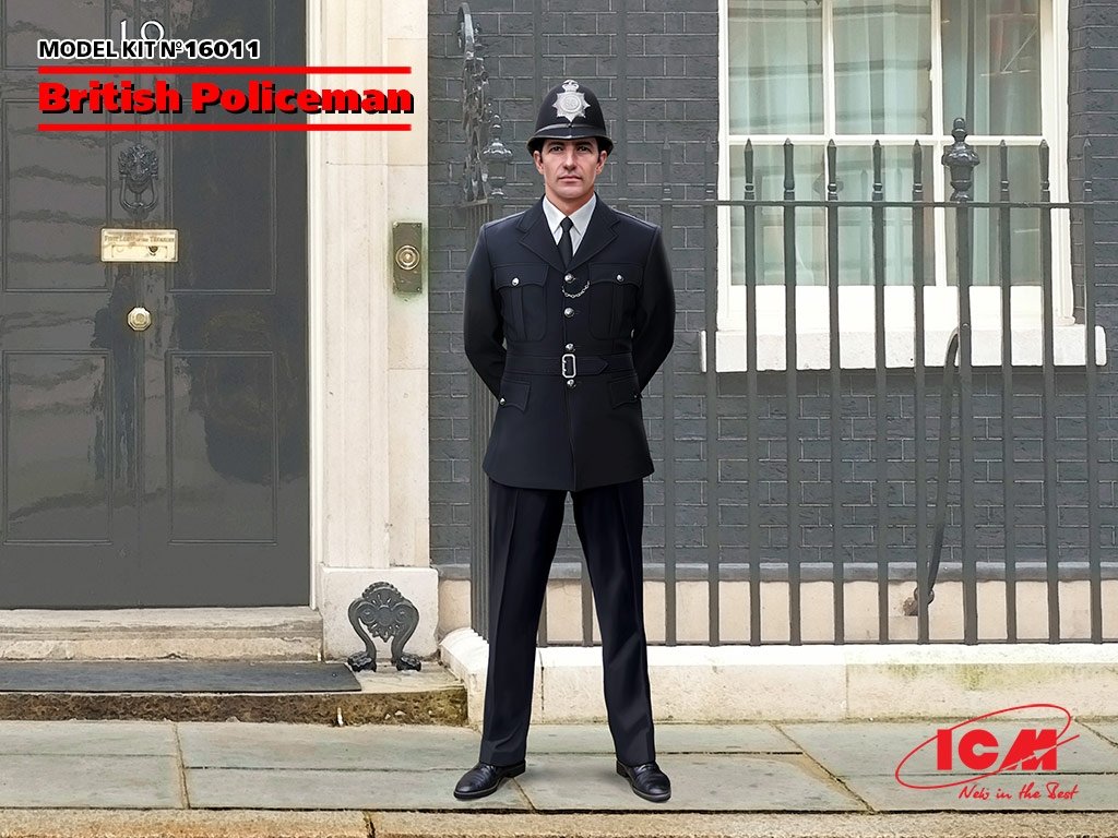 ICM 16011 British Policeman 1/16