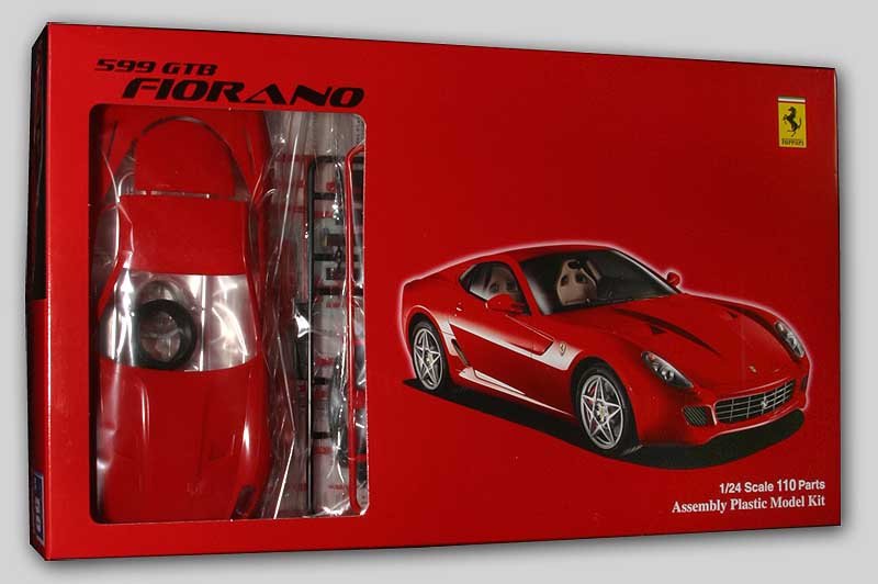 Fujimi 122779 Ferrari 599 GTB Fiorano Sports Car 1/24