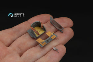 Quinta Studio QD32182 Nieuport XI 3D-Printed &amp;amp; colored Interior on decal paper (CSM) 1/32 – image 9