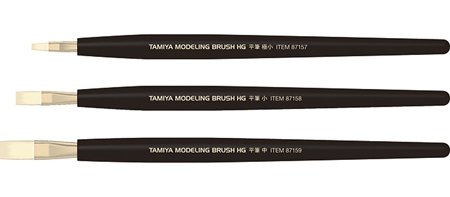 Tamiya 87157 HG Extra Small Flat Brush