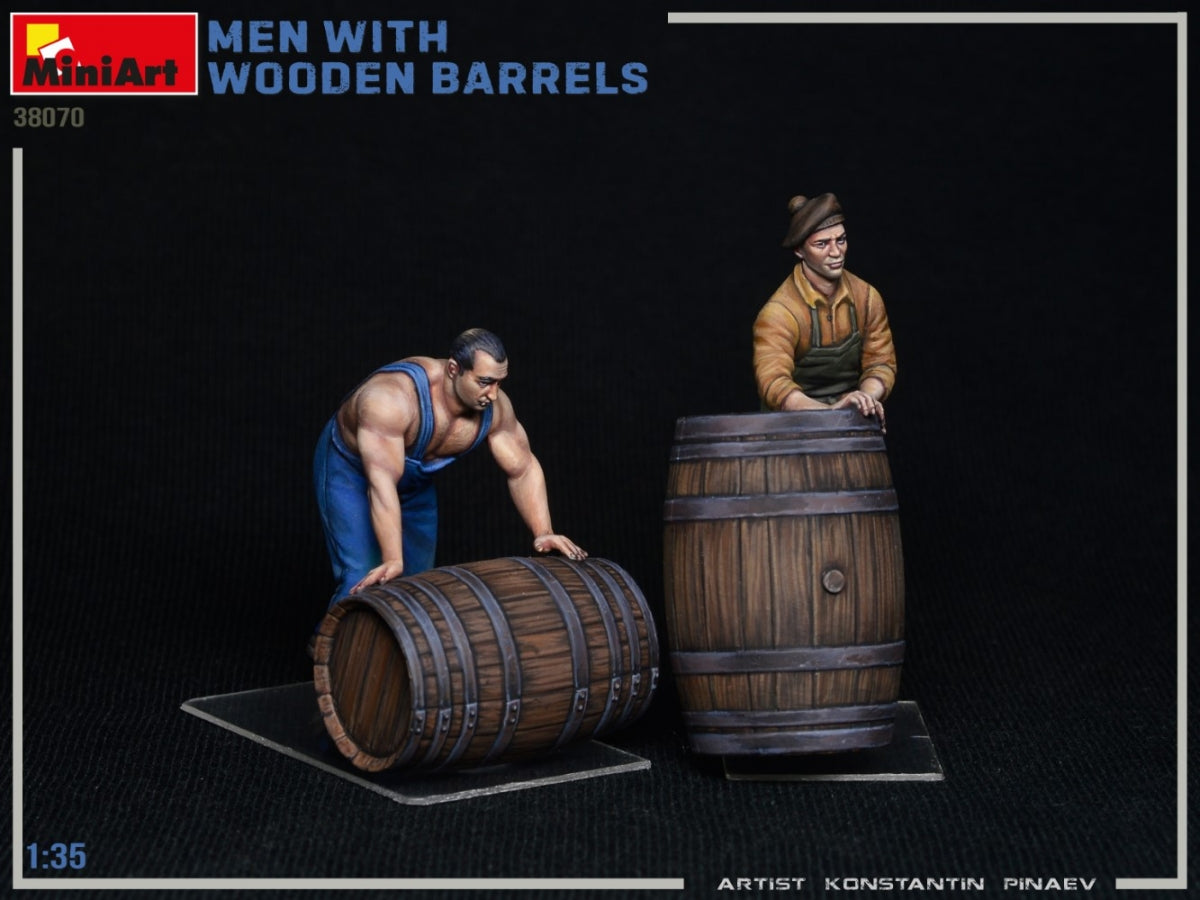 MiniArt 38070 MEN WITH WOODEN BARRELS 1/35 – Bild 3