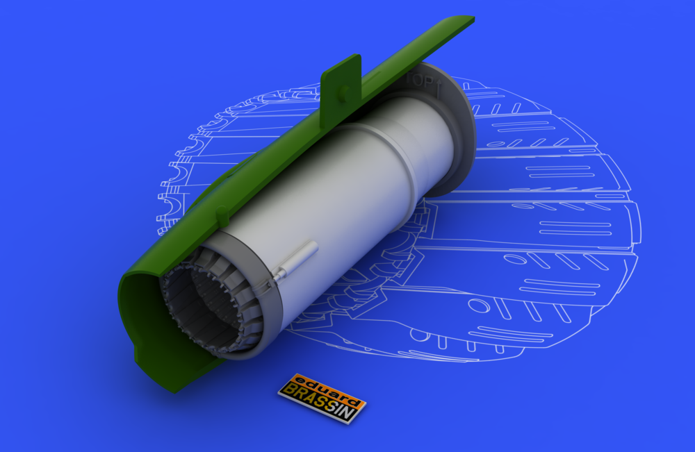 Eduard 648051 MiG-21BIS exhaust nozzle 1/48 (Eduard) – obrázek 2