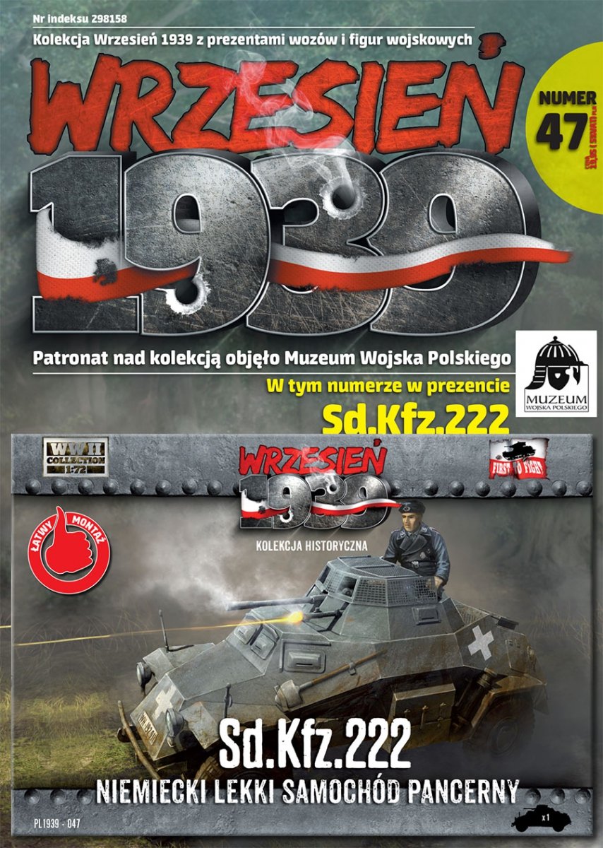 First to Fight PL047 German Light Armored Car Sd.Kfz.222 (1/72)