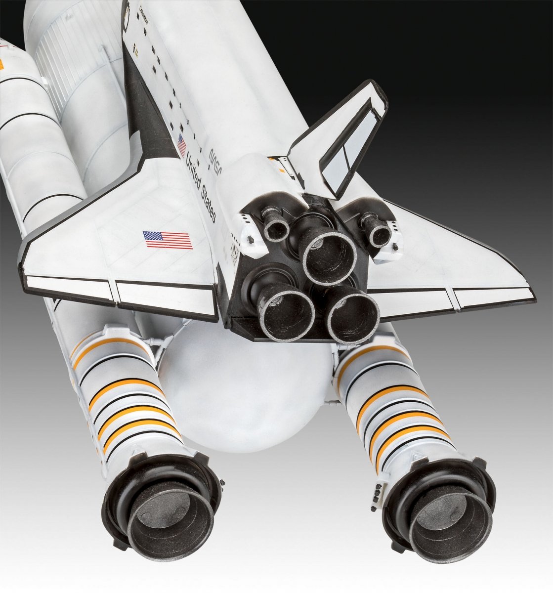 Revell 05674 Space Shuttle &amp;amp; Booster Rockets - 40th Anniversary 1/144 – obrázek 4