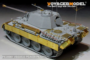 Voyager Model PE35981 WWII German Panther A Tank Basic For TAKOM 1/35 – imagen 20