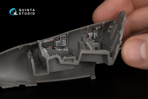 Quinta Studio QD48348 Buccaneer S.2C/D 3D-Printed &amp;amp; colored Interior on decal paper (Airfix) 1/48 – immagine 12