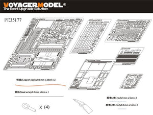 Maquette Voyager PE35177 Churchill Mk.III AVRE britannique de la Seconde Guerre mondiale pour AFV CLUB 35167 1/35 – image 2
