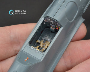 Quinta Studio QD48094 Bf 109G-6 3D-Printed &amp;amp; colored Interior on decal paper (for Eduard kit) 1/48 – image 9