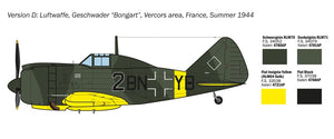 Italeri 1472 Reggiane Re.2002 Ariete 1/72 – immagine 6