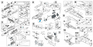 Hobby 2000 32007 Messerschmitt Bf 110 D (Dragon + Cartograf + Mask) 1/32 – image 3