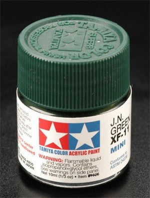 Tamiya XF11 JN Green (81711) Acrylic paint 10ml – obrázek 3