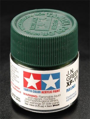 Tamiya XF11 JN Green (81711) Acrylic paint 10ml – obrázek 3