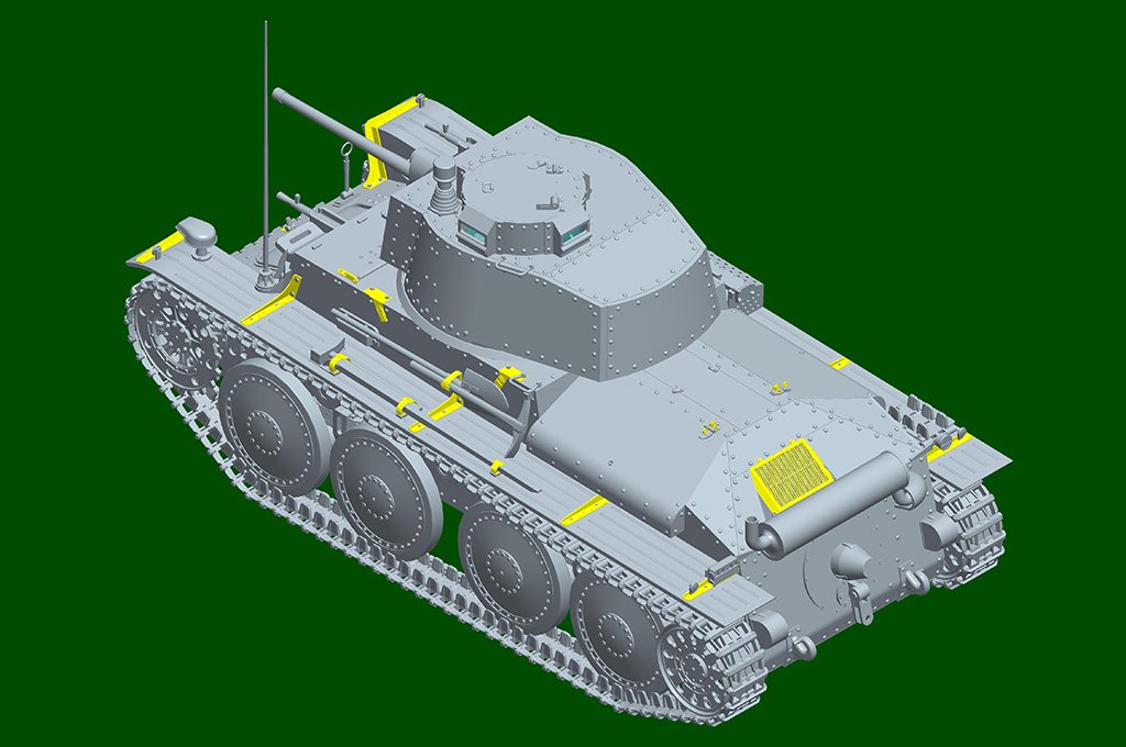 Hobby Boss 82603 38(t) tank E/F type 1/16 – Bild 7