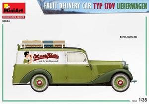 MiniArt 38044 FRUIT DELIVERY VAN TYP 170V LIEFERWAGEN 1/35 – immagine 4