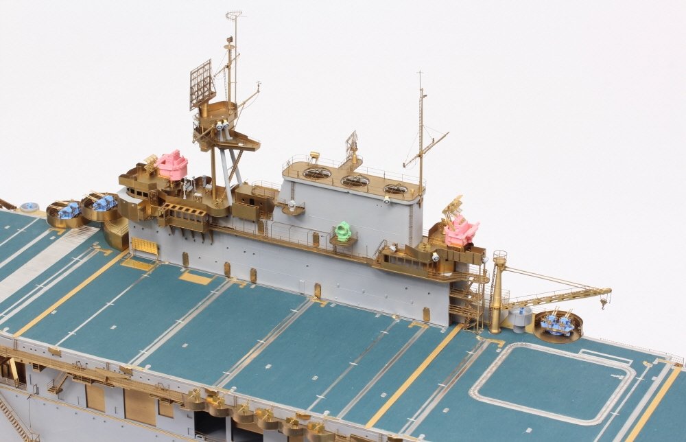 Pontos 27010fn 1/200 USS CV-6 Enterprise 1942 Detail Up Set (Teak Tone wooden deck) 1/200 – image 22