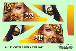 ModelMaker Decals D48172 Czech Gripen NTM 2017 1/48 – image 3