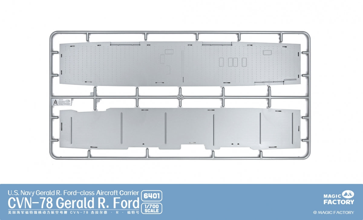 Magic Factory 6401 USS Gerald R. Ford (CVN-78) - US Navy Gerald R.Ford - class Aircraft Carrier 1/700 – obrázek 5