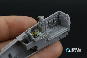 Quinta Studio QD72186 F-15C Early/J Early 3D-Printed &amp;amp; colored Interior on decal paper (Fine Molds) 1/72 – image 9