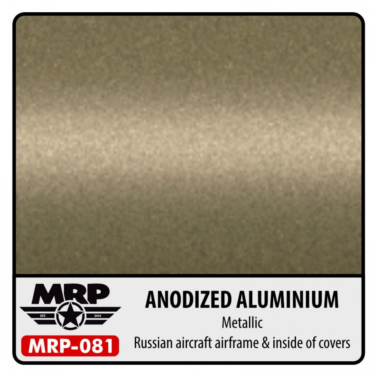 MR. Paint MRP-081 ANODIZED ALUMINUM Metallic Russian aircraft 30ml