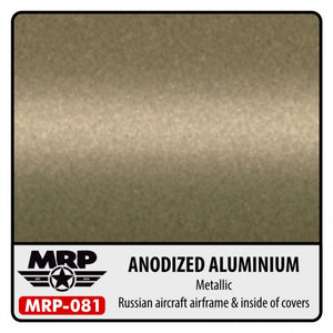 MR. Paint MRP-081 ANODIZED ALUMINUM Metallic Russian aircraft 30ml