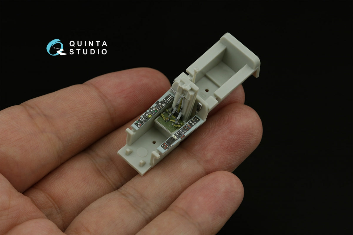 Quinta Studio QD72136 Mitsubishi F-1 3D-Printed &amp;amp; colored Interior on decal paper (Hasegawa) 1/72 – image 10