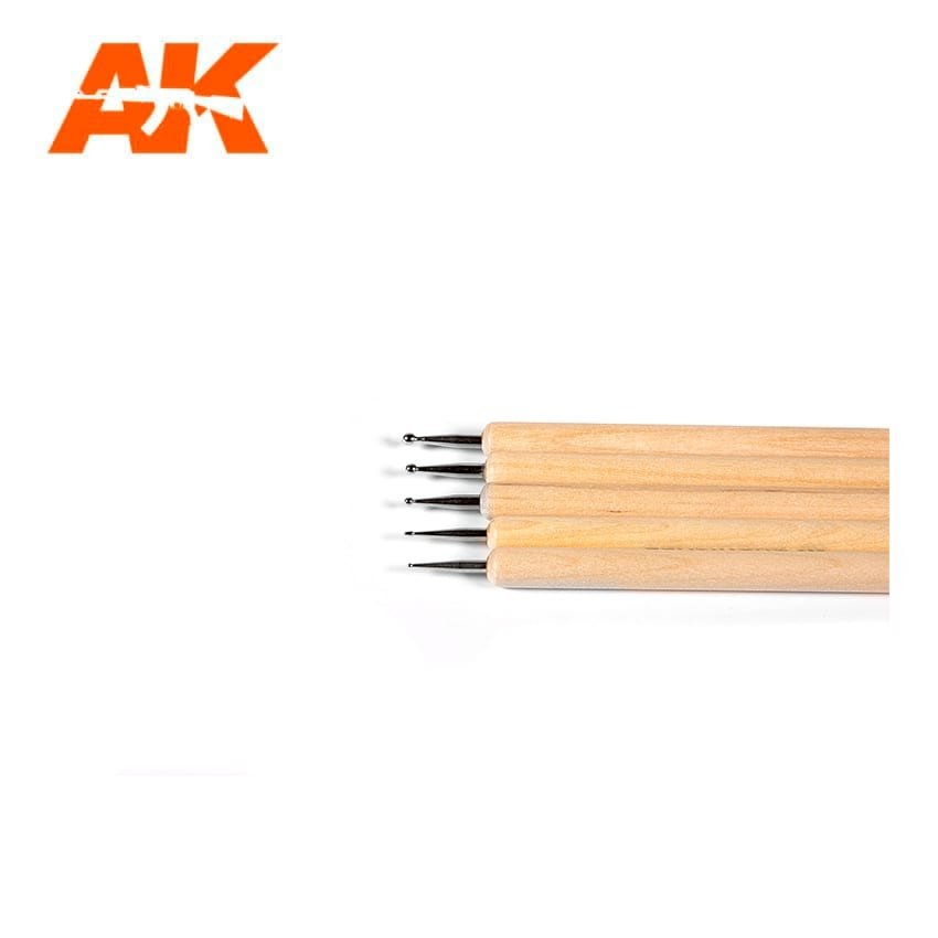 AK Interactive AK9052 SCULPTING BURNISHERS SET – image 3