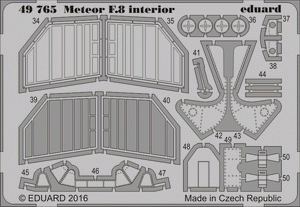 Eduard 49765 Meteor F.8 interior AIRFIX 1/48 – image 2